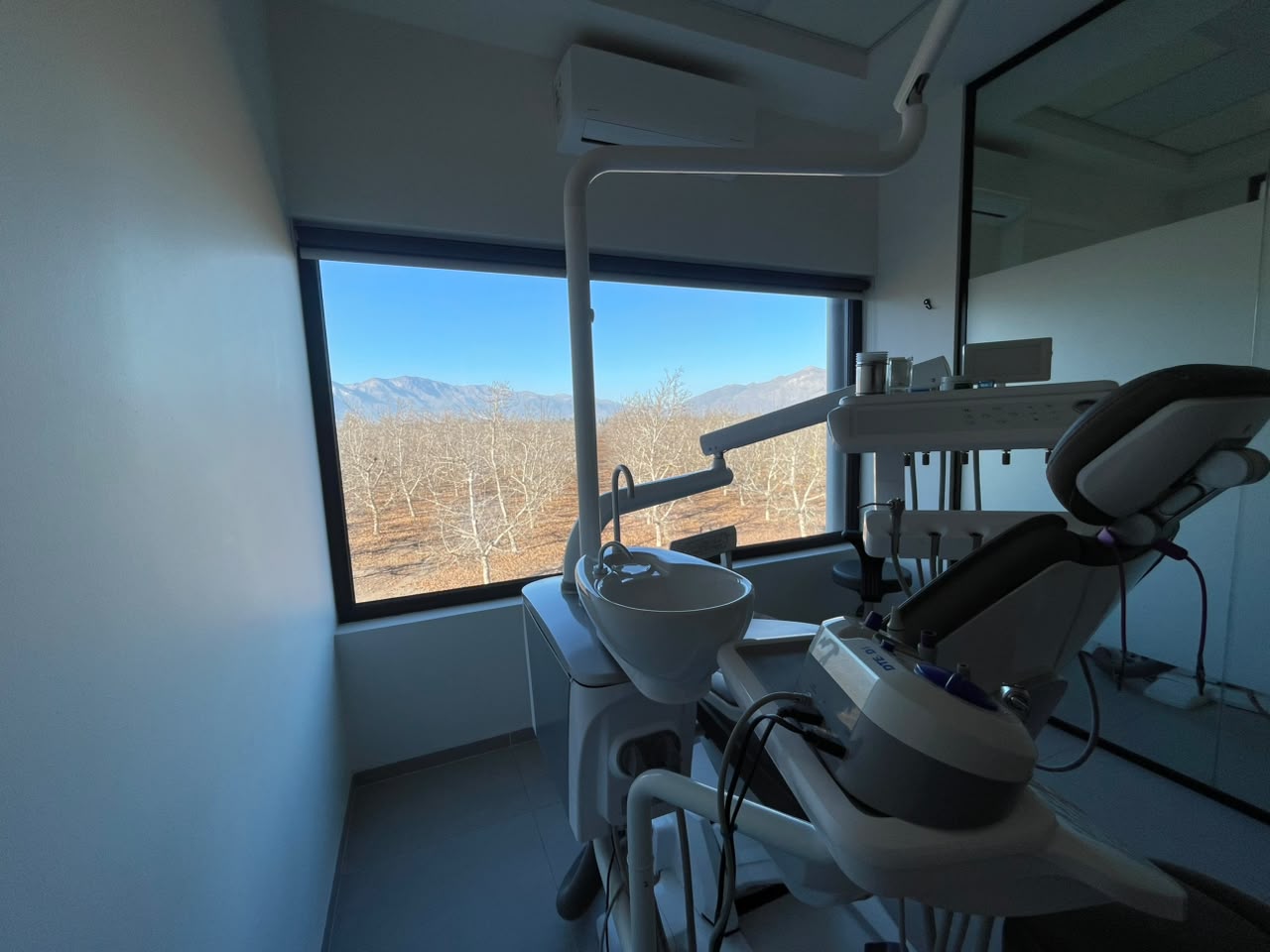 Box con vista a la cordillera nevada
